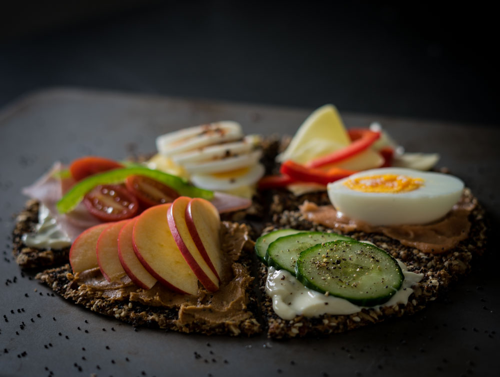 Tynne knekkebrød