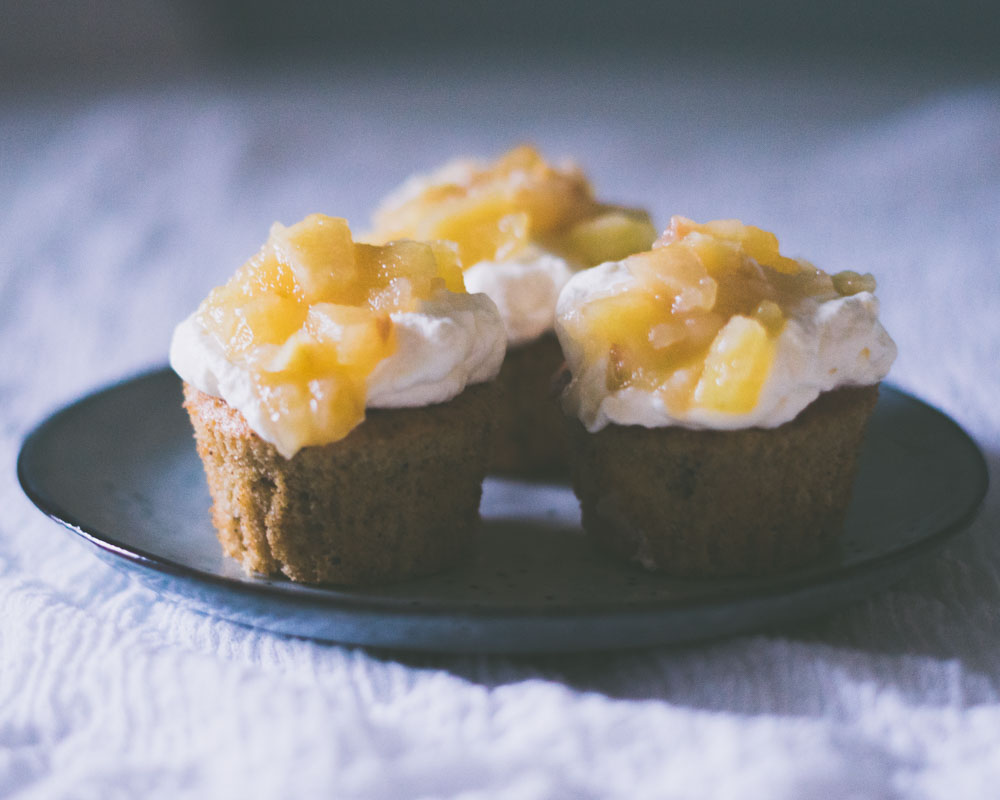 Muffins med eplemos