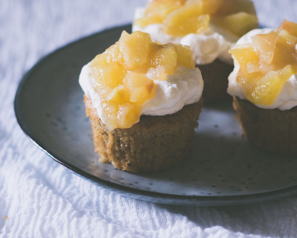 Muffins med eplemos