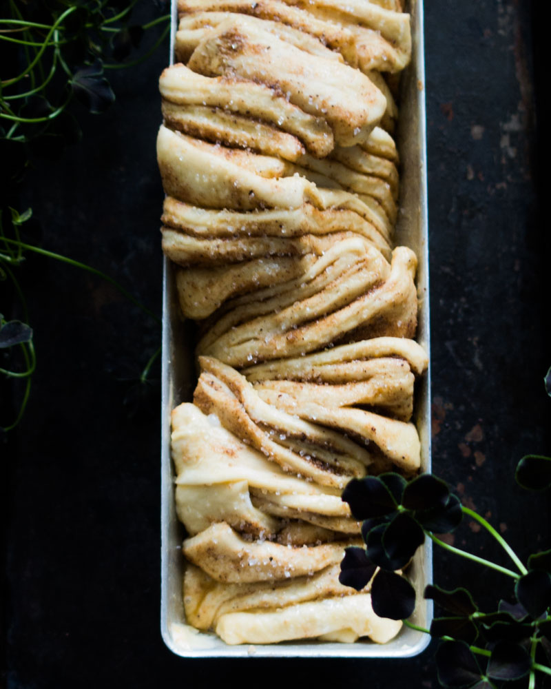 stablebrød med kanel og sukker