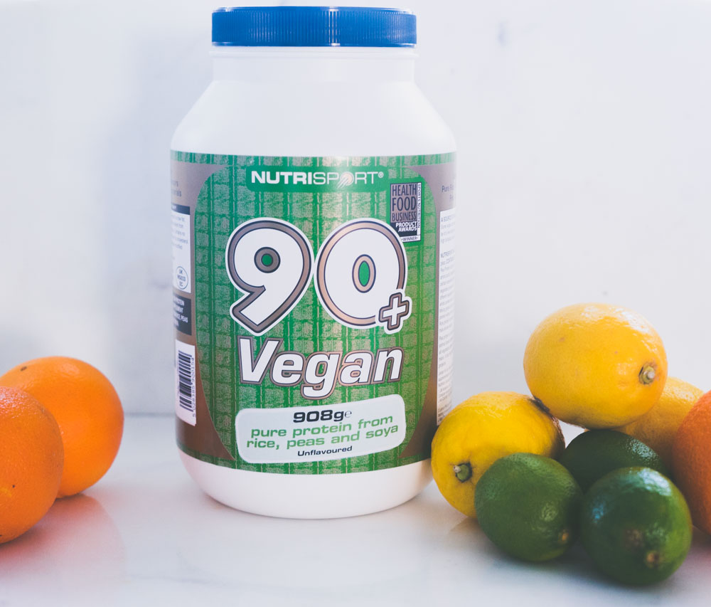 Nutrisport 90+ vegan uten smak