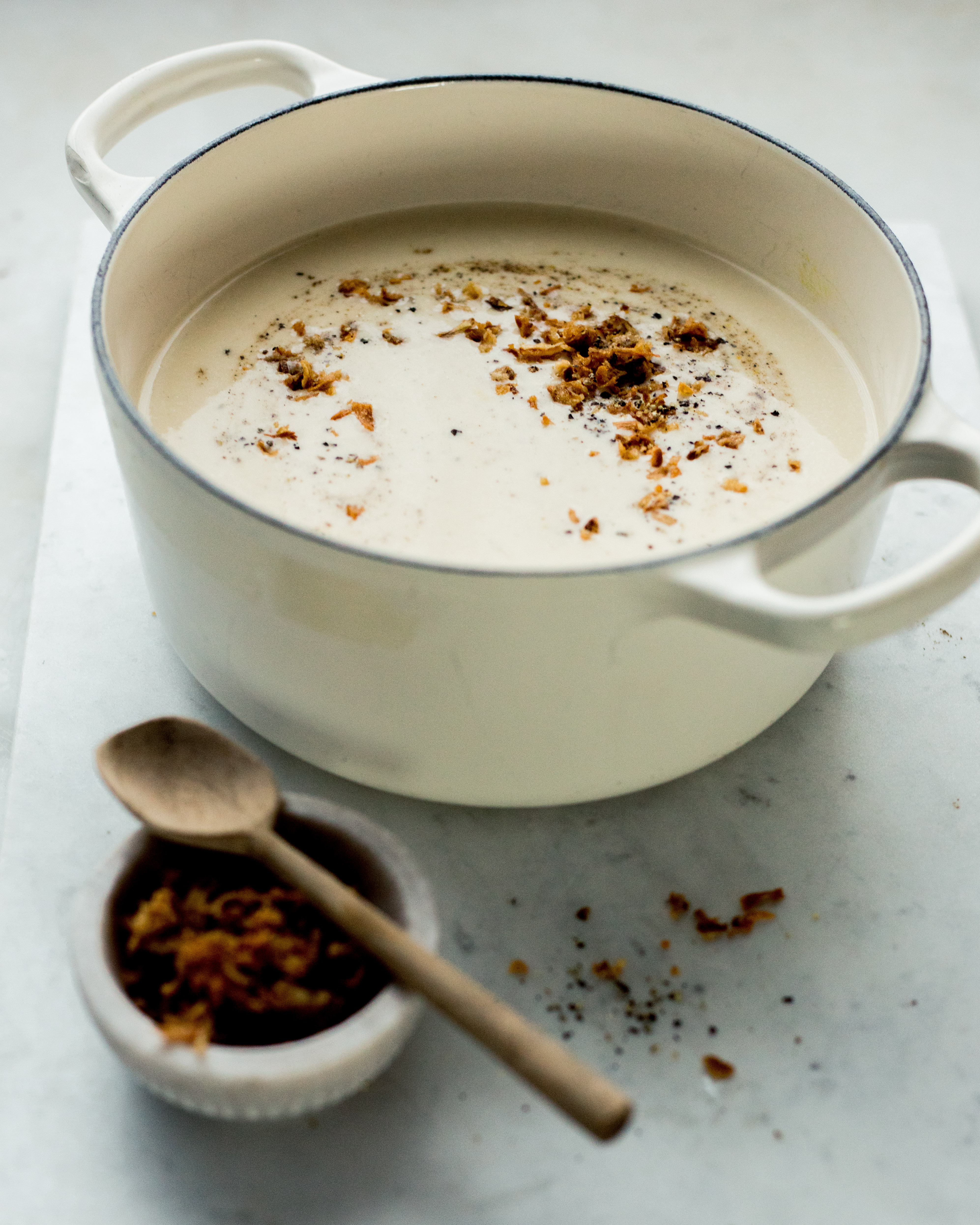 Creamy Onion Soup - Kremet løksuppe